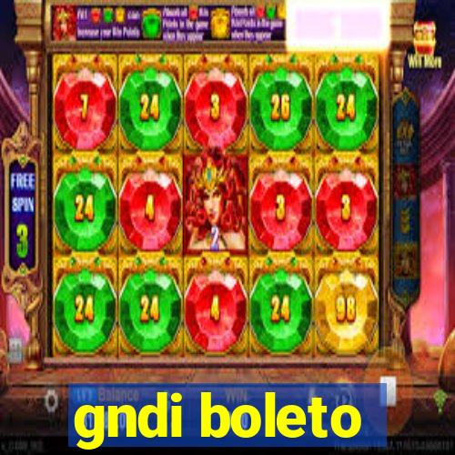 gndi boleto